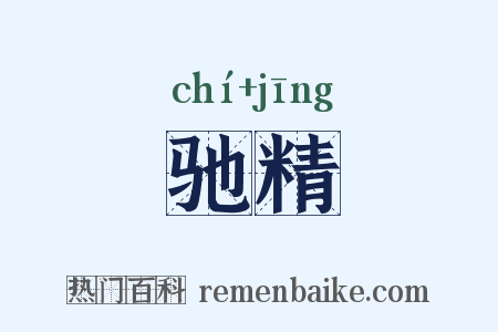 驰精是什么意思的图片